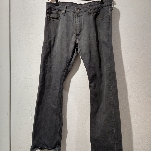 Levi's 514 Slim Straight Grey Jeans - Picture 1 of 7